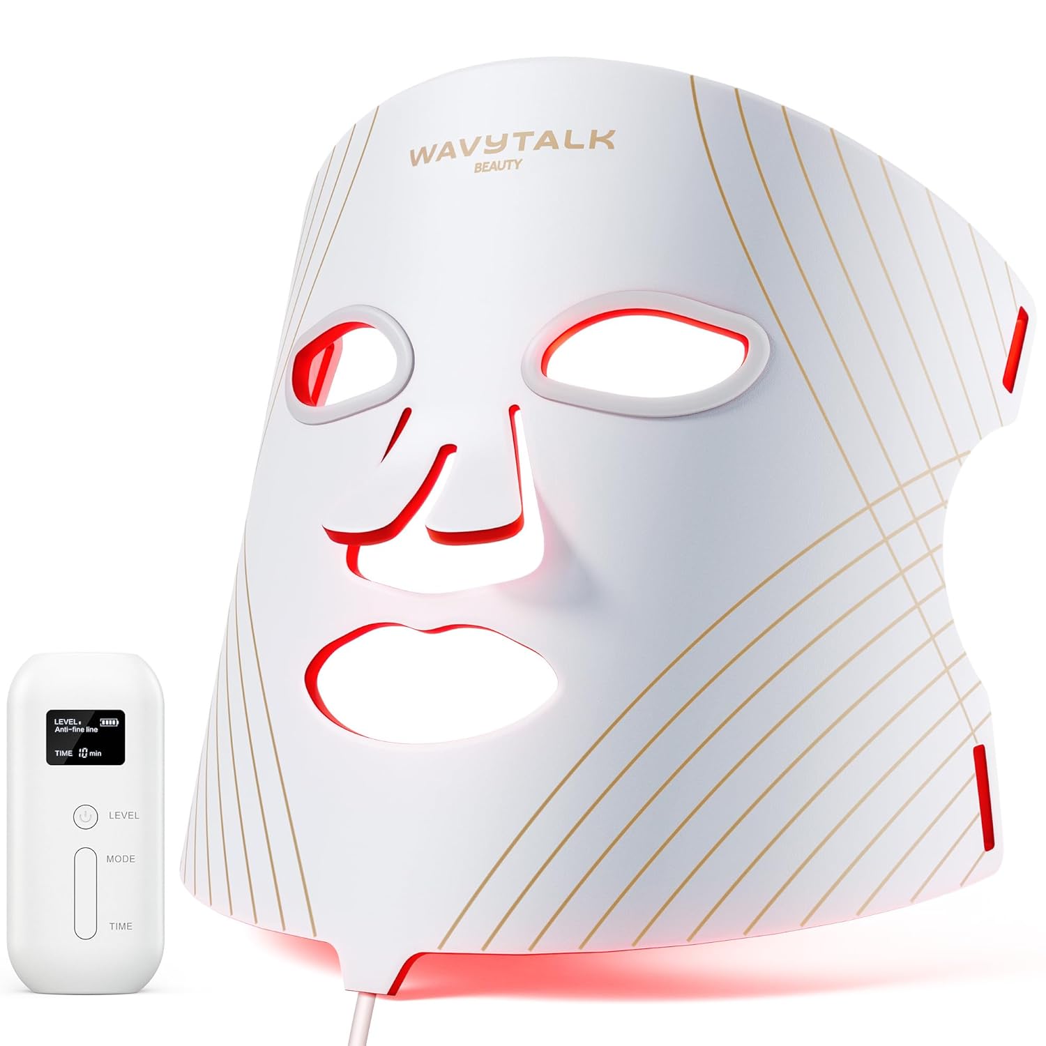 WavyTalk Red Light Mask